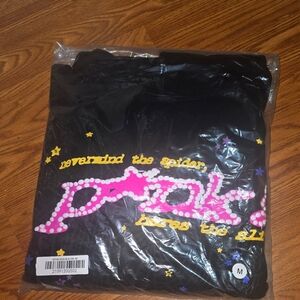 Black sp5der hoodie